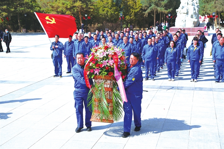 党史学习走在前 奋发有为开新局 酒钢集团公司推进党史学习教育走深走实